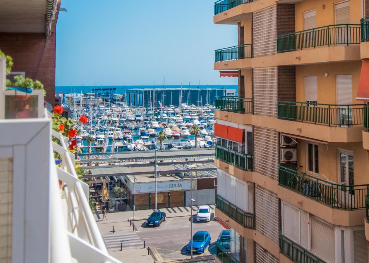 Feines Appartement Mit Hafenblick Санта Пола Экстерьер фото